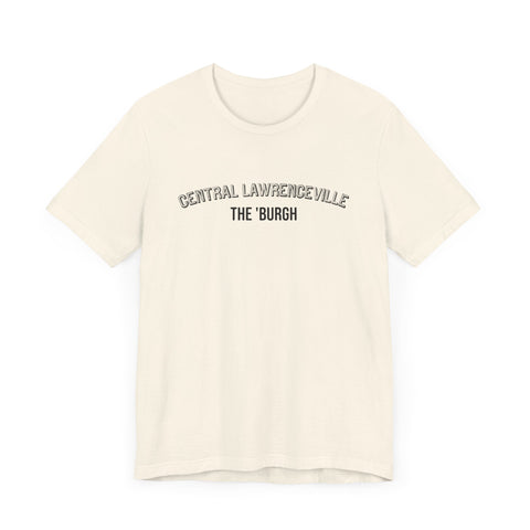 Central Lawrenceville  - The Burgh Neighborhood Series - Unisex Jersey Short Sleeve Tee T-Shirt Printify   