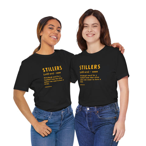 Pittsburghese Definition Series - Stillers - Short Sleeve Tee T-Shirt Printify