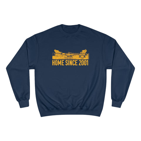Heinz Field, Home Since 2001 - Champion Crewneck Sweatshirt Sweatshirt Printify Navy S 