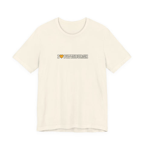 I Loved Pittsburgh Tee — Minimal City Love T-Shirt