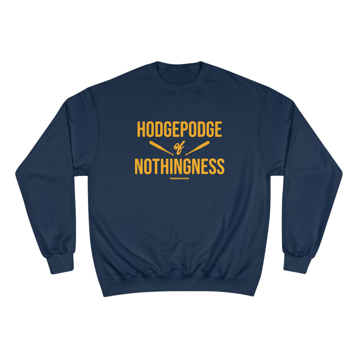 Pirates - Hodgepodge of Nothingness - Champion Crewneck Sweatshirt Sweatshirt Printify Navy S 
