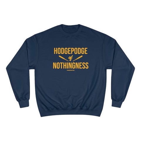 Pirates - Hodgepodge of Nothingness - Champion Crewneck Sweatshirt Sweatshirt Printify Navy S 