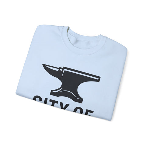City of Steel - Heavy Blend™ Crewneck Sweatshirt