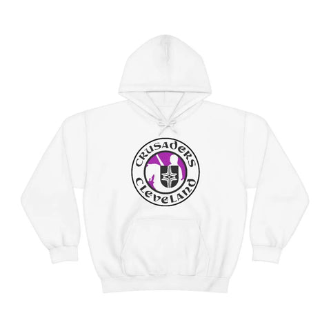 Cleveland Crusaders Hoodie  Vintage Ice Hockey White S 