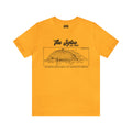 The Igloo - EST 1961 - Civic Arena - Retro Schematic - Short Sleeve Tee T-Shirt Printify Gold S 