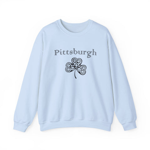 Pittsburgh Irish Clover - Heavy Blend™ Crewneck Sweatshirt