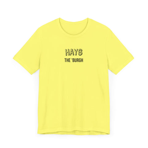 Hays  - The Burgh Neighborhood Series - Unisex Jersey Short Sleeve Tee T-Shirt Printify   