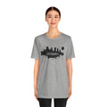 Pittsburgh Splash Skyline T-Shirt  - Unisex bella+canvas 3001 T-Shirt Printify   