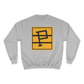 Pittsburgh Pirates Hockey 1925 - Retro - Champion Crewneck Sweatshirt Sweatshirt Printify Light Steel S 