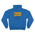 YinzerShop Serving Since 2015 - Print on back - Champion S700 Hoodie Hoodie Printify