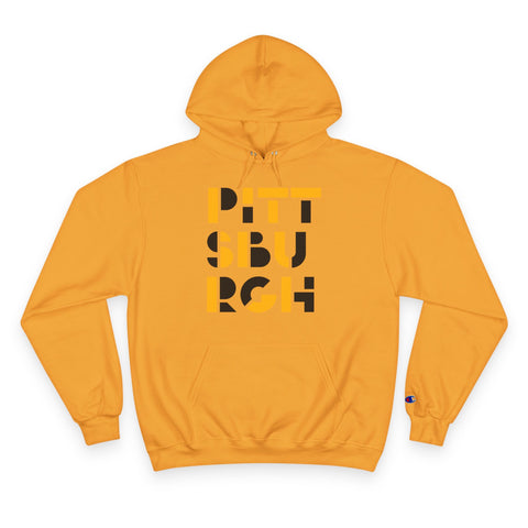Pittsburgh Victory Jump - Print on back - Champion Hoodie
