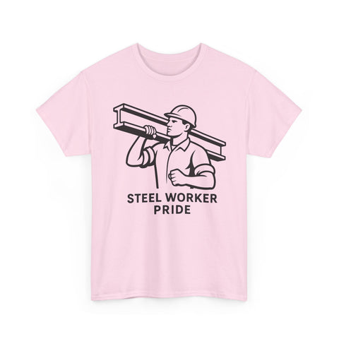 Pittsburgh Steel Worker Pride - Unisex Heavy Cotton Tee