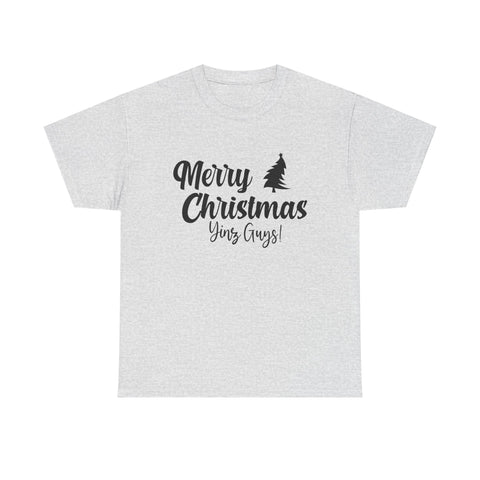 Merry Christmas Yinz! - Unisex Heavy Cotton Tee