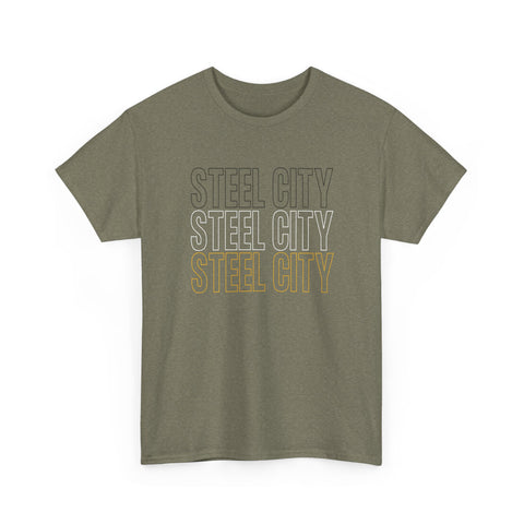 Steel City - Unisex Heavy Cotton Tee