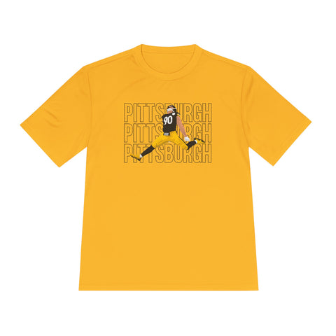 Pittsburgh Victory Jump - Sport-Tek Unisex Moisture Wicking Tee