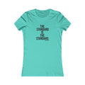 The Standard is the Standard Women's Slim Feminine Fit Tee T-Shirt Printify Teal S