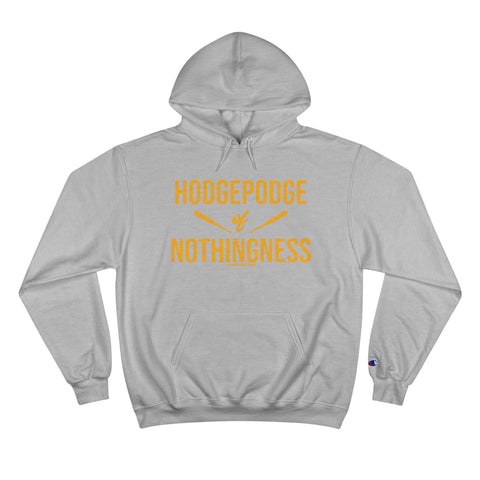 Pirates - Hodgepodge of Nothingness - Champion Hoodie Hoodie Printify Light Steel S 