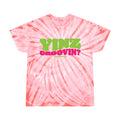 Yinz Groovin? Tie-Dye Tee, Cyclone T-Shirt Printify Coral S