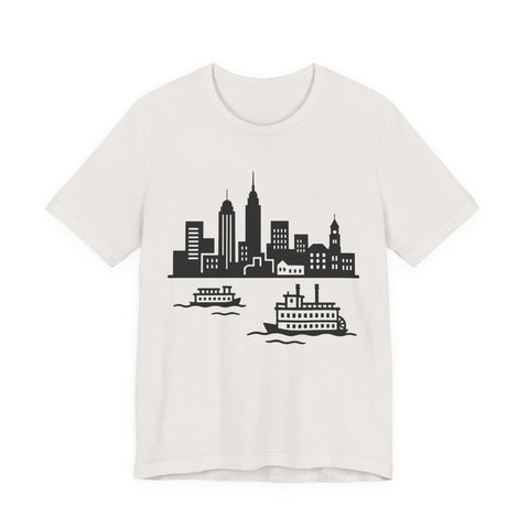 Pittsburgh Skyline Graphic - Unisex Jersey Short Sleeve Tee