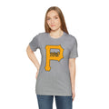 Pittsburgh Skyline - P for Pittsburgh Series - Short Sleeve Tee T-Shirt Printify   