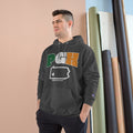 PGH Series Irish Flag - St Patty's Day - Champion Hoodie Hoodie Printify   