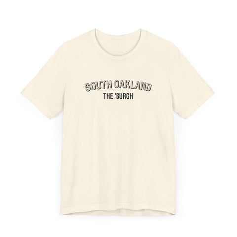 South Oakland - The Burgh Neighborhood Series - Unisex Jersey Short Sleeve Tee T-Shirt Printify   