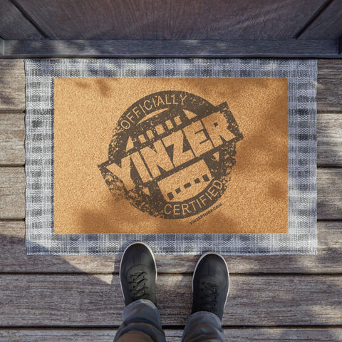 Officially Yinzer Certified Doormat | Pittsburgh Stamp Welcome Mat