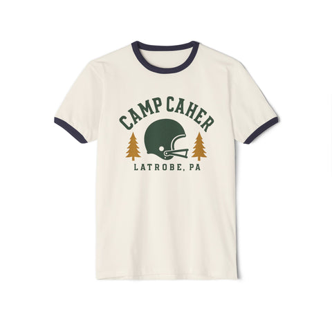 Camp Caher - Next Level Unisex Cotton Ringer T-Shirt
