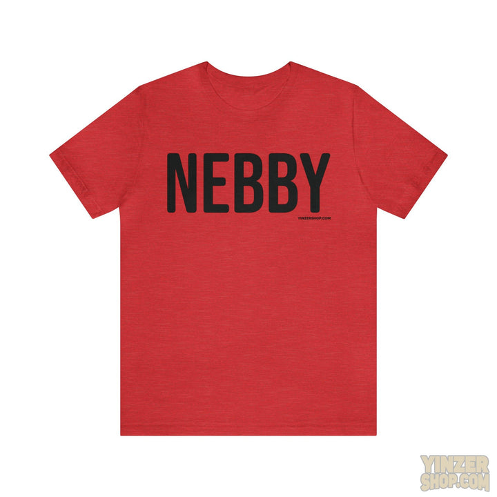 Pittsburgh Nebby T-Shirt - Short Sleeve Tee T-Shirt Printify Heather Red S 