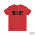 Pittsburgh Nebby T-Shirt - Short Sleeve Tee T-Shirt Printify Heather Red L 
