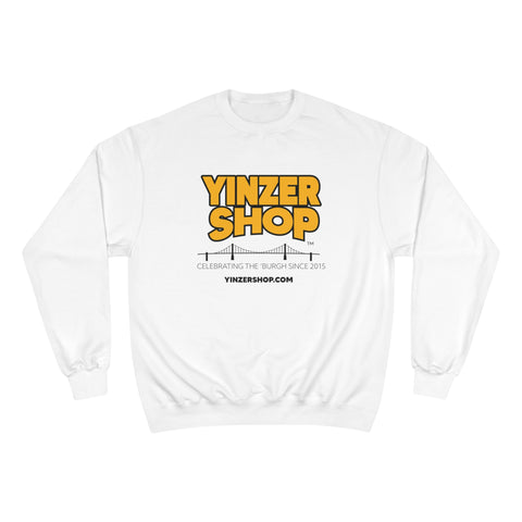 YinzerShop Serving Since 2015 - Champion S600 Sweatshirt Sweatshirt Printify White S