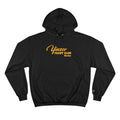 Yinzer Yacht Club - PRINT ON BACK - Champion Hoodie Hoodie Printify Black S 