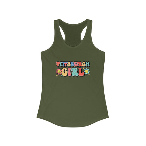 Pittsburgh Girl Retro Women's Tang Top