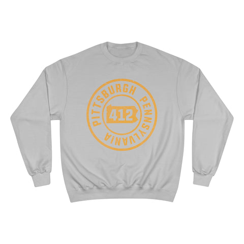 412 Pittsburgh Stamp - Champion Sweatshirt