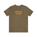 Upper Hill - The Burgh Neighborhood Series - Unisex Jersey Short Sleeve Tee T-Shirt Printify Heather Olive S 