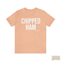 Pittsburgh Chipped Ham T-Shirt - Short Sleeve Tee T-Shirt Printify Heather Peach S 