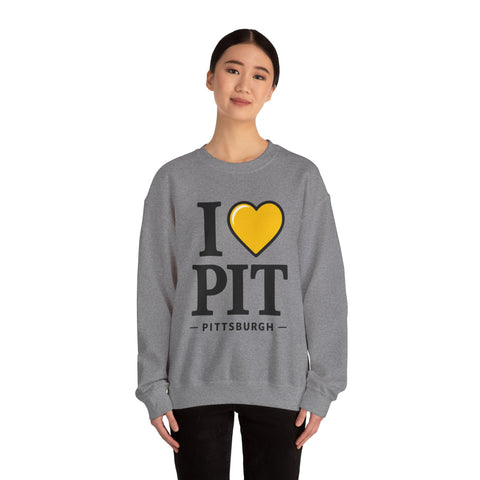 I Heart PIT - Gildan Heavy Blend™ Crewneck Sweatshirt