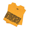 Pittsburghese Word Collage  - Short Sleeve Tee T-Shirt Printify   