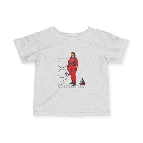 Artemis 2 Astronaut Christiana Koch Graphic Infant Fine Jersey Tee