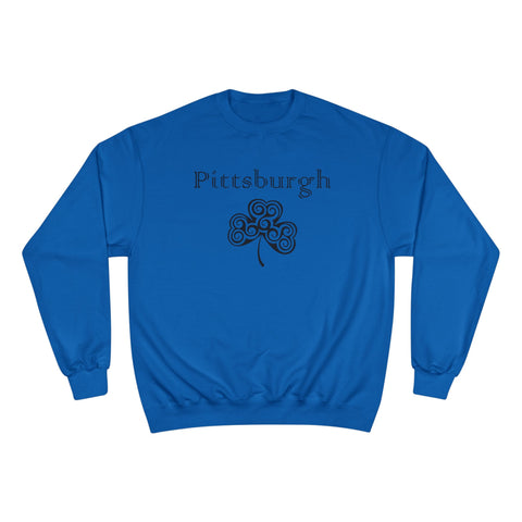 Pittsburgh Irish Clover - Champion Sweatshirt