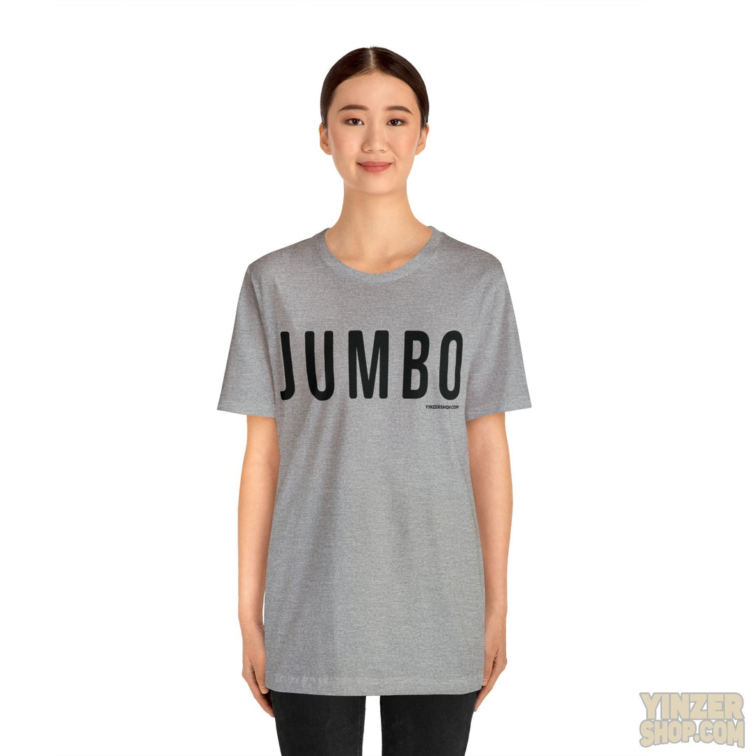 Pittsburgh Jumbo T-Shirt - Short Sleeve Tee T-Shirt Printify Athletic Heather S 
