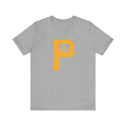 Steel Building - P for Pittsburgh Series  - Short Sleeve Shirt