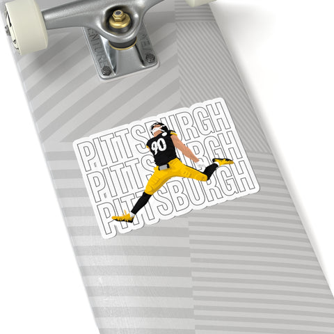 Pittsburgh Victory Jump -  Kiss-Cut Stickers