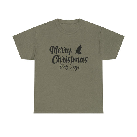 Merry Christmas Yinz! - Unisex Heavy Cotton Tee