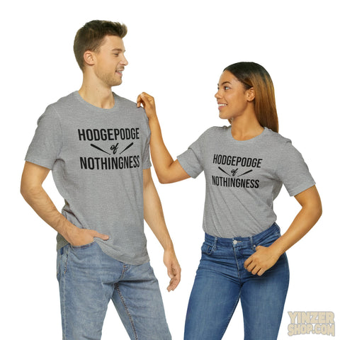 "Hodgepodge of Nothingness " - Unisex Jersey Short Sleeve Tee T-Shirt Printify   