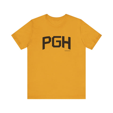 City Connect PGH T-Shirt - Short Sleeve Tee T-Shirt Printify Mustard XS 