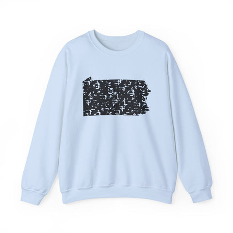 Pennsylvania Grunge - Heavy Blend™ Crewneck Sweatshirt