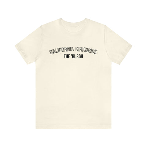 California Kirkbride  - The Burgh Neighborhood Series - Unisex Jersey Short Sleeve Tee T-Shirt Printify Natural S 