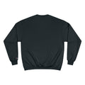 On Sundays We Wear Black - Champion Crewneck Sweatshirt Sweatshirt Printify   