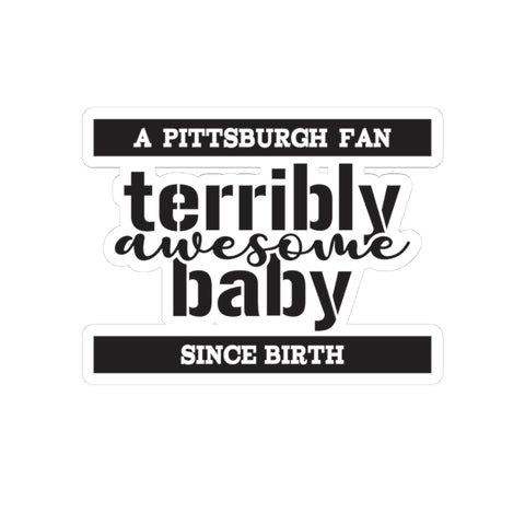 Terribly Awesome Baby -  Kiss-Cut Stickers